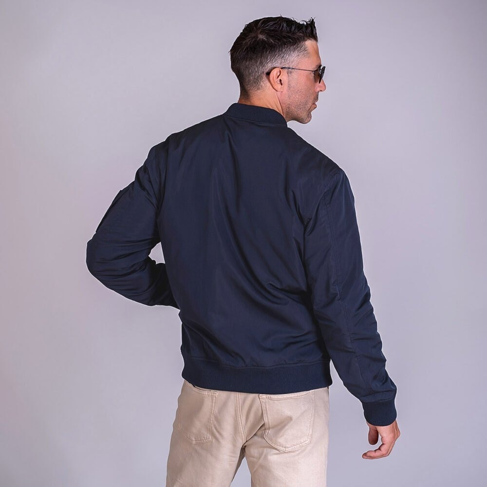Fossa Apparel 1518 Wingover Bomber / Flight Jacket Sz Medium Marine Squadrom 163 - Picture 6 of 15